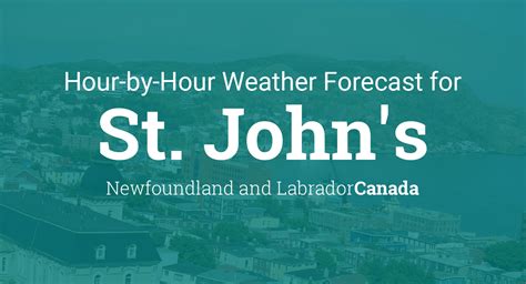 saint john 7 day weather.